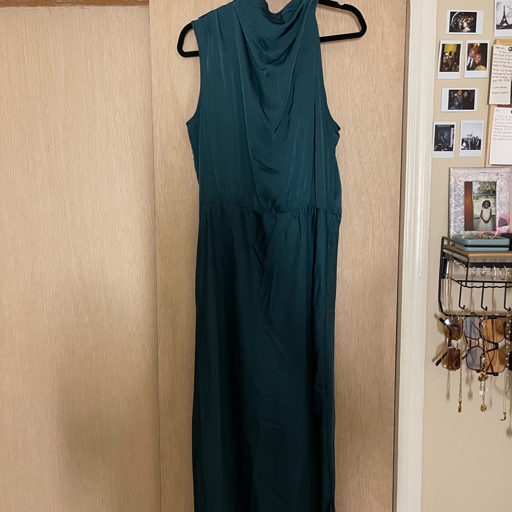 Women’s Satin Maxi Dress
